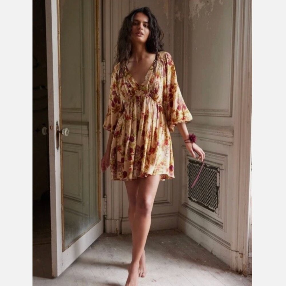 NWT Free People Beck Mini Dress